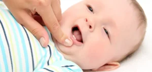 Safe & Healthy Smiles Teething + Baby Dental Tips for New Parents banner